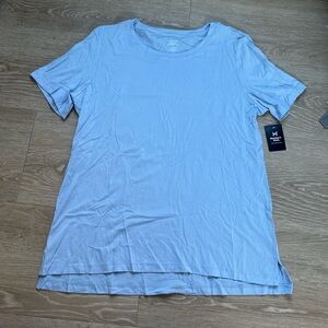 Light Blue Crew Neck T-Shirt